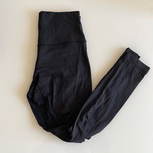 Lululemon Align Patterned Black Leggings